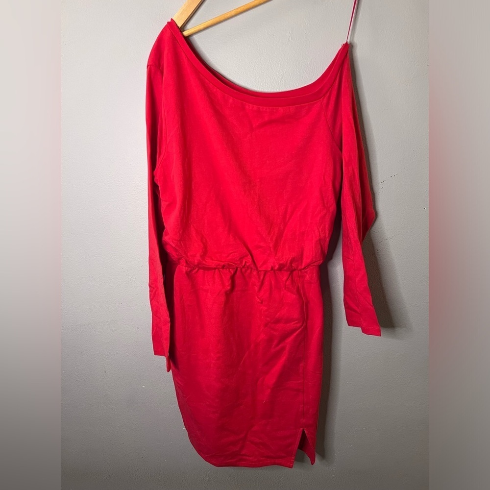 Philanthropy Rosebud Dress in Red Women’s Size Large - Picture 6 of 9